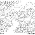 6月5日環境の日の高齢者向け無料塗り絵【今日は何の日？】